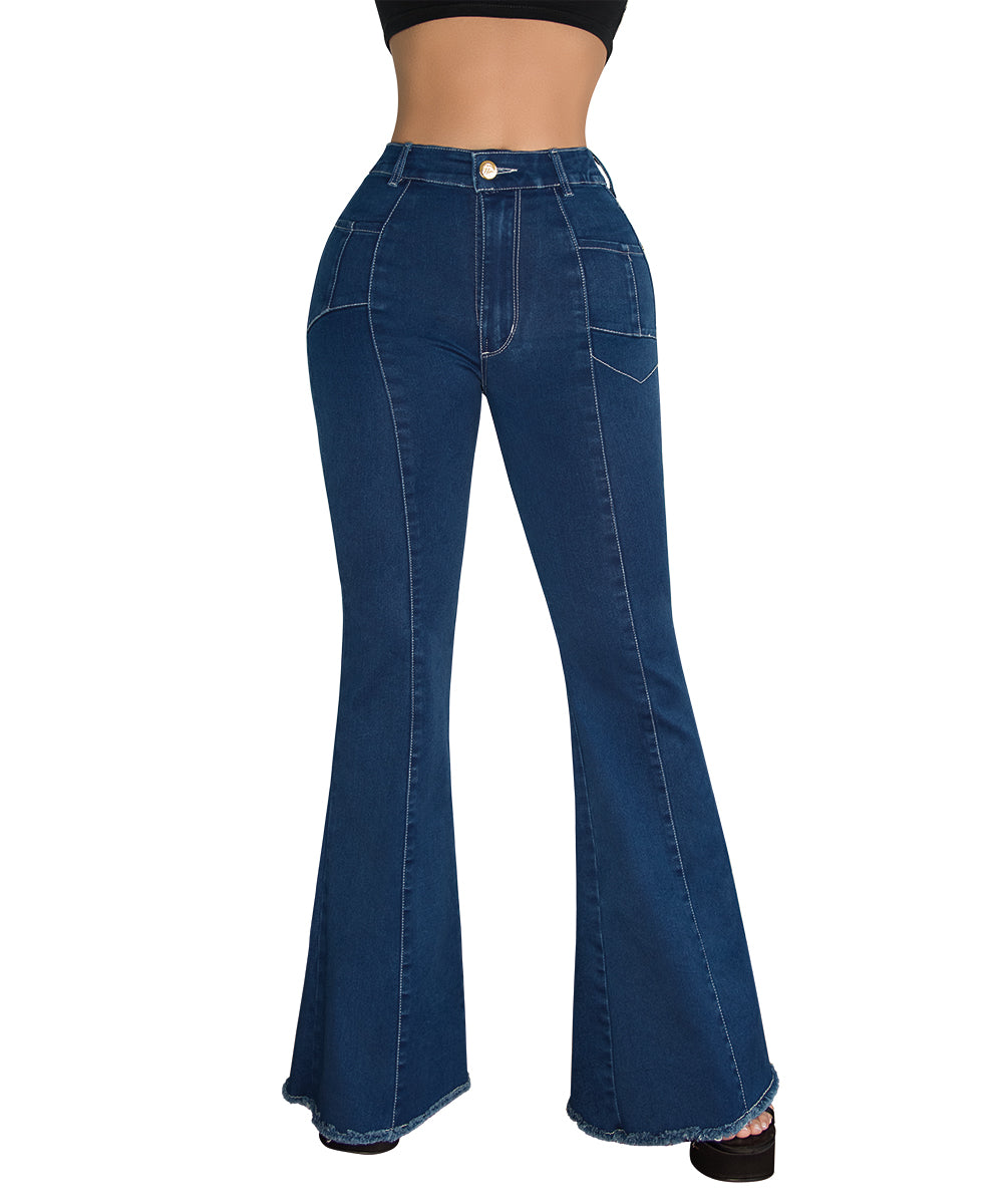 PRECIO LANZAMIENTO Jeans Moldeadores Colombianos - Luxury ( Ref. J-285 )
