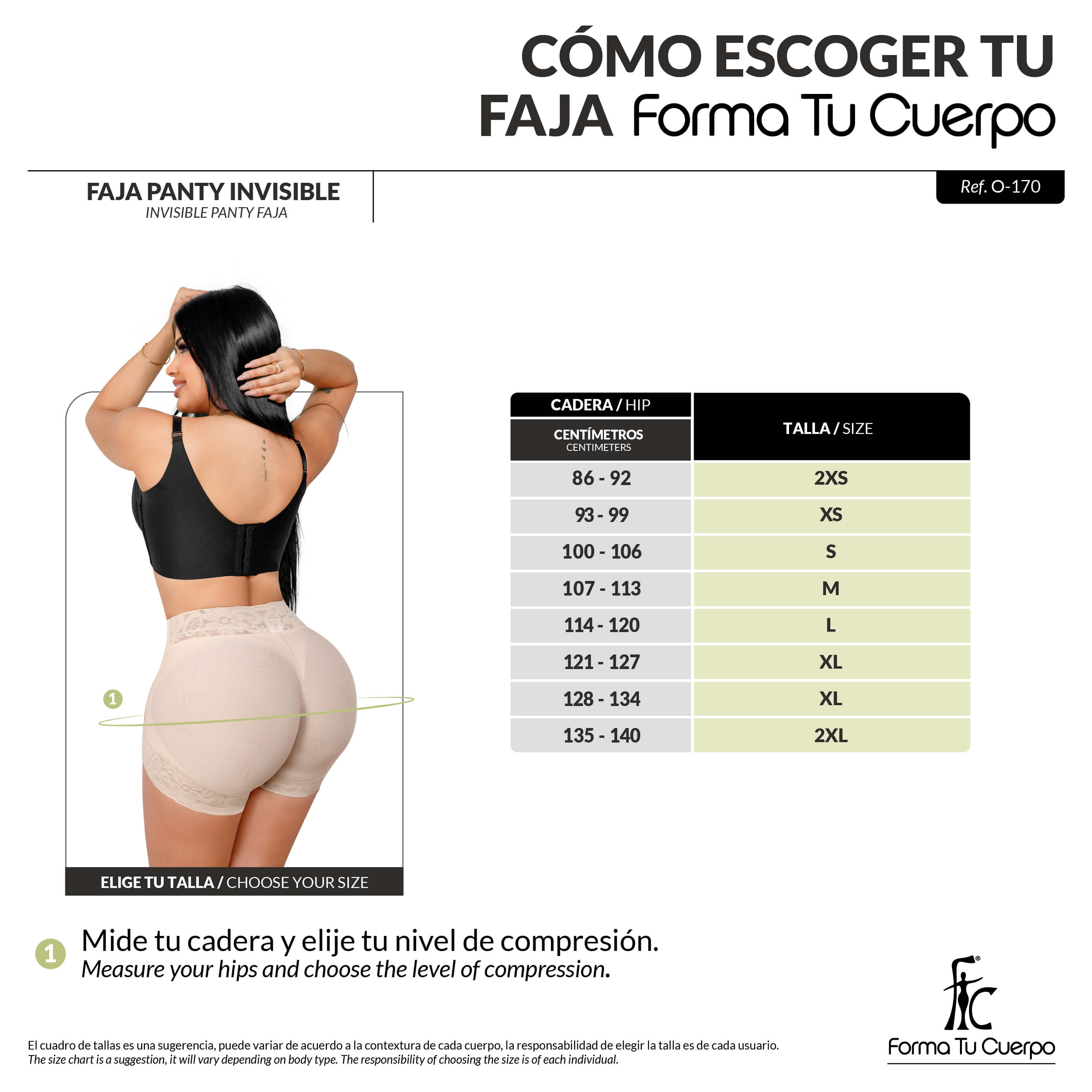 Faja Panty Invisible O-170