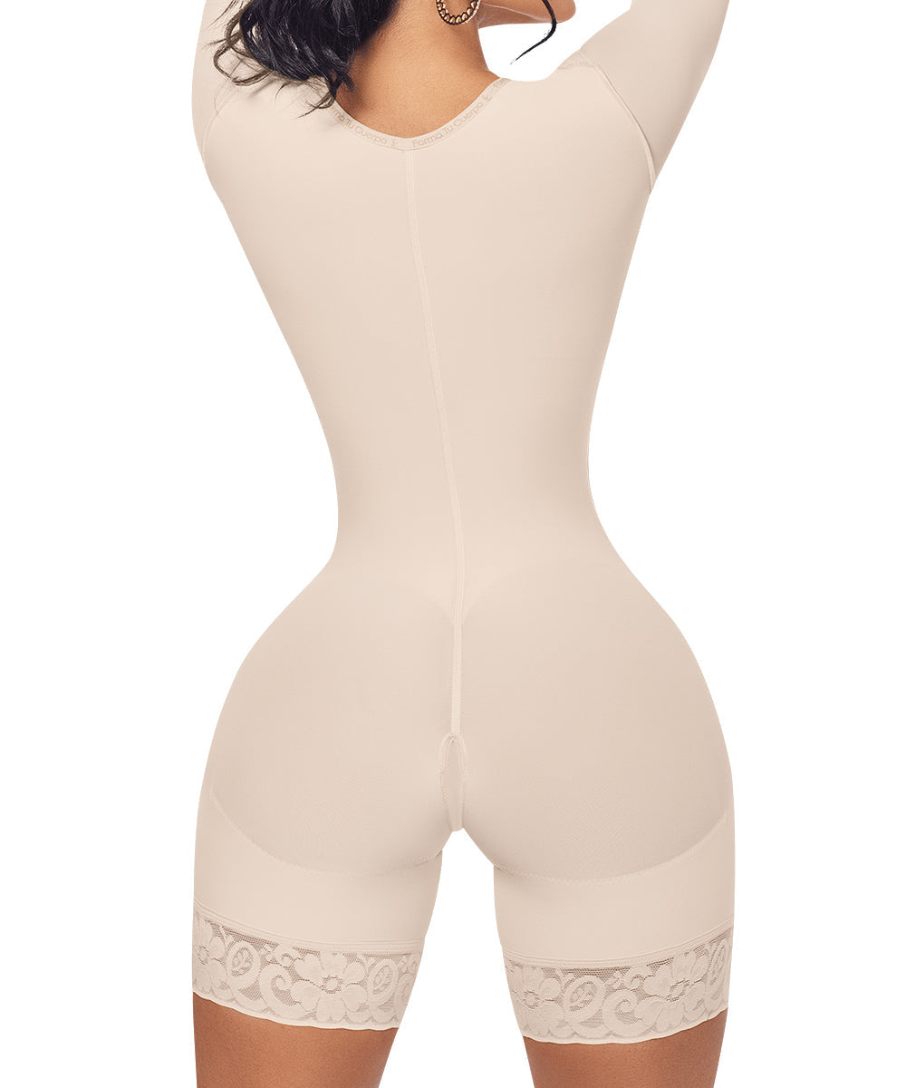 Post-operative mid-thigh girdle: Sculpting leg &amp; waist control (REF. C-003)