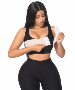 Postoperative breast band: Bust stabilization &amp; recovery (Ref. C-051)