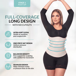 Espuma Postoperatoria – Soporte y Confort para Tummy Tuck Recovery ( Ref. C-055 / C-155 )