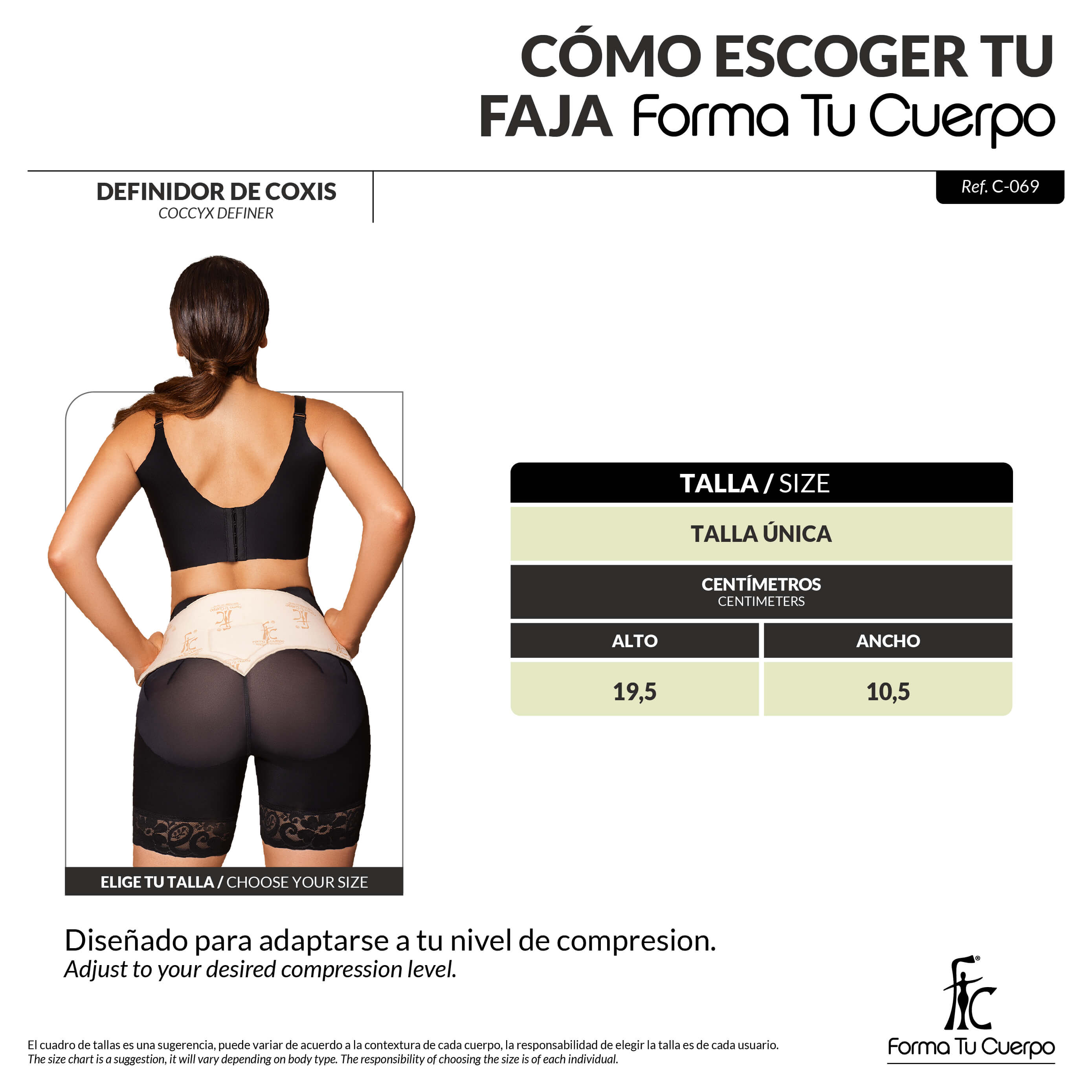 Post-surgical coccyx table (Ref. C-069)