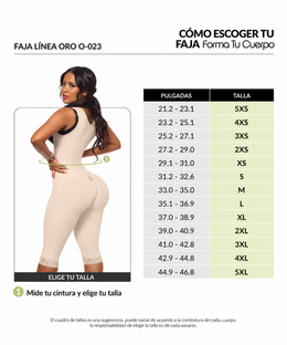 Knee Girdle Siza Central Badge (Ref. O-023)
