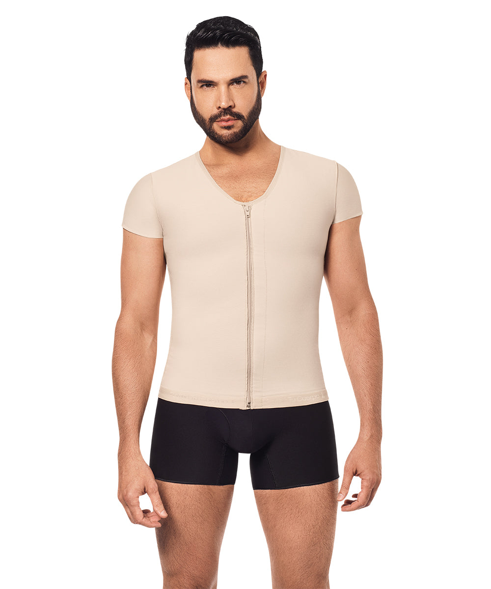 Men's Post-Surgical Vest Girdle: Abdominal Control for Daily Use (Ref. H-002 / H-005)