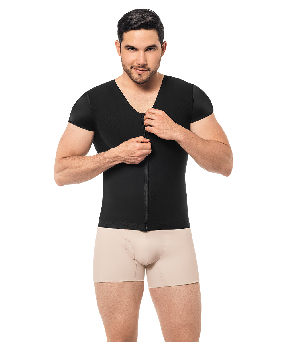 Men's Post-Surgical Vest Girdle: Abdominal Control for Daily Use (Ref. H-002 / H-005)