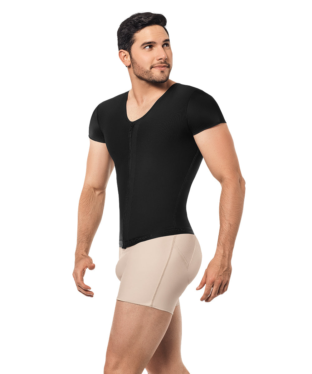 Men's Post-Surgical Vest Girdle: Abdominal Control for Daily Use (Ref. H-002 / H-005)