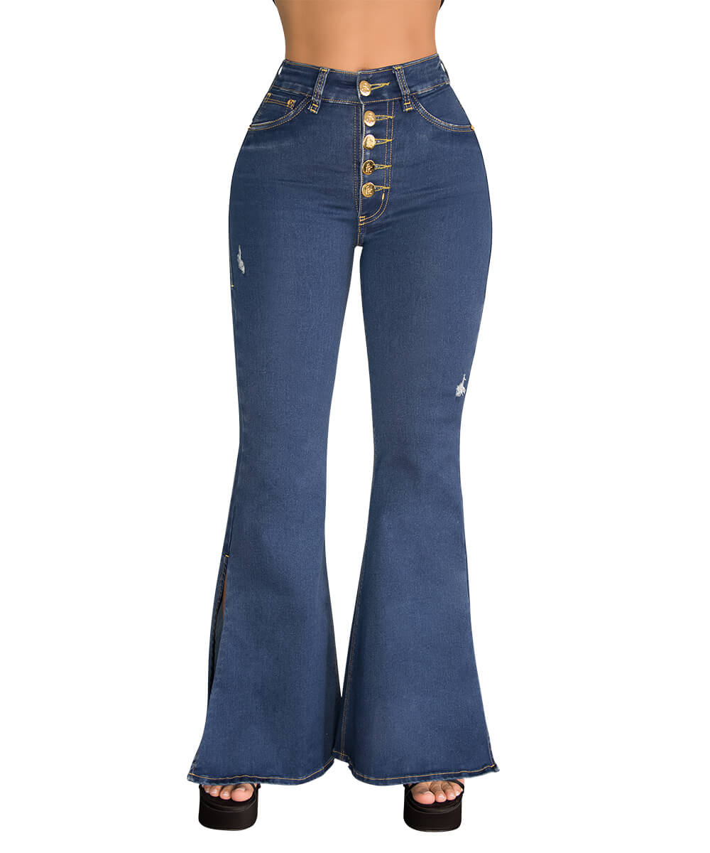 JEANS LEVANTA COLA - LUXURY J-288