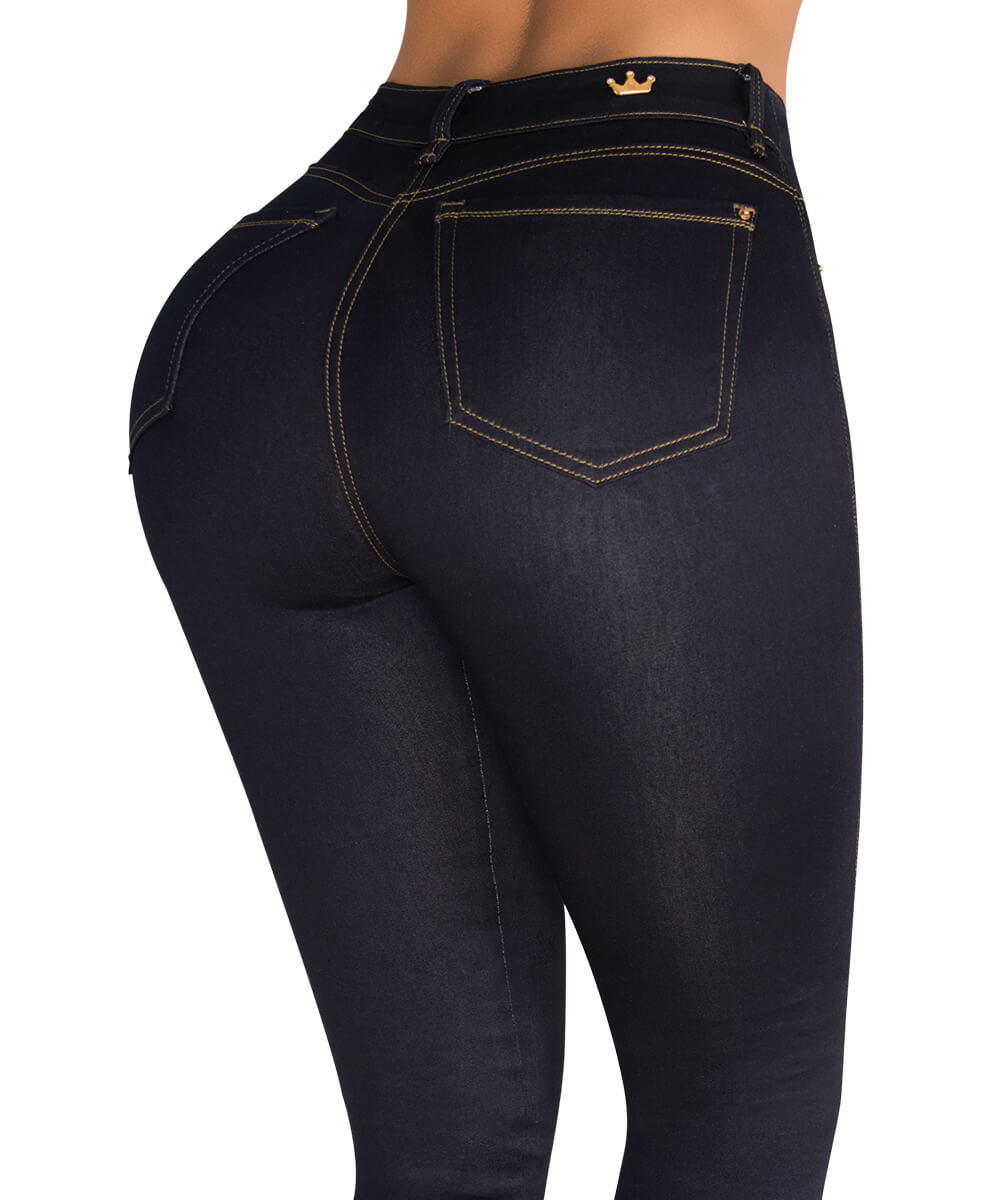 JEANS LEVANTA COLA - LUXURY J-289