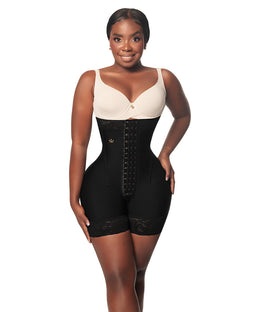 Luxury Queen Colombian Waist Trainer: Third Stage Waist Definition Waist Trainer with Boning (Ref. LUXI-051 / LUXI-251)