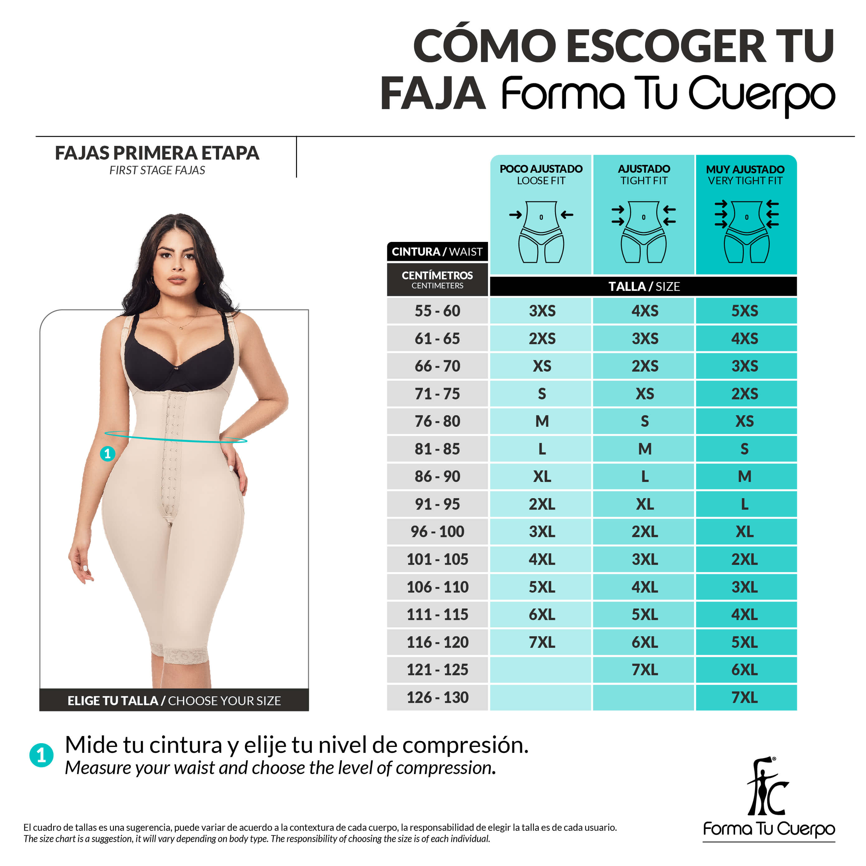 Faja Colombiana Reloj de Arena : Waist Sculpt & Glute Lift : Post Op, Post Parto & Daily Use ( Ref. O-021 )