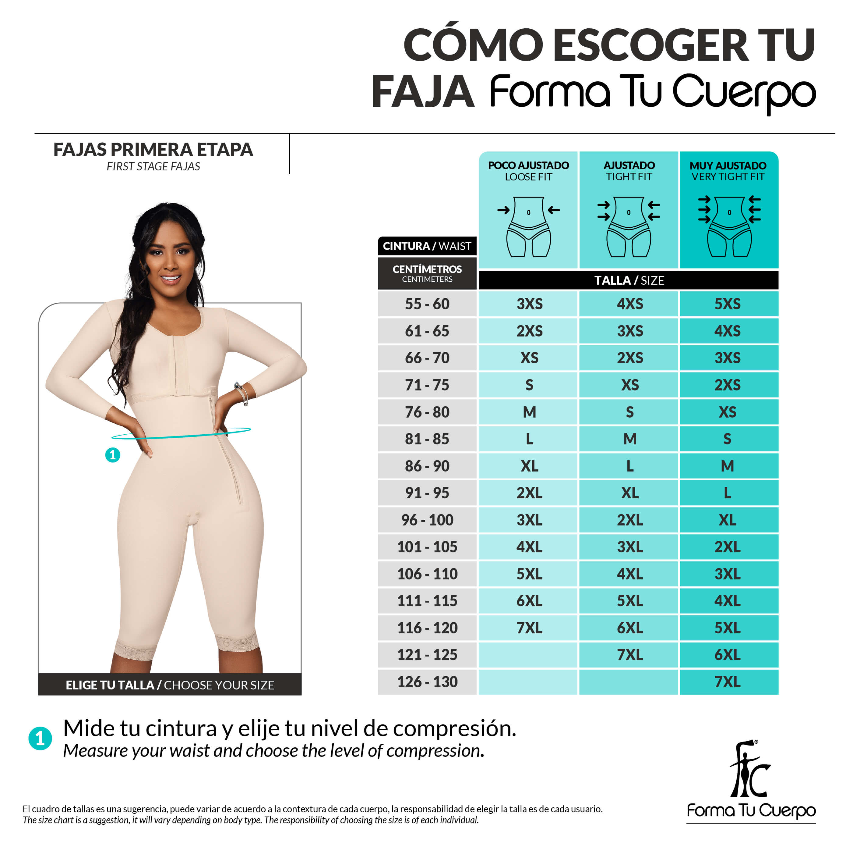 Faja Cuerpo Completo - faja Moldeadora ( Ref. O-102 )