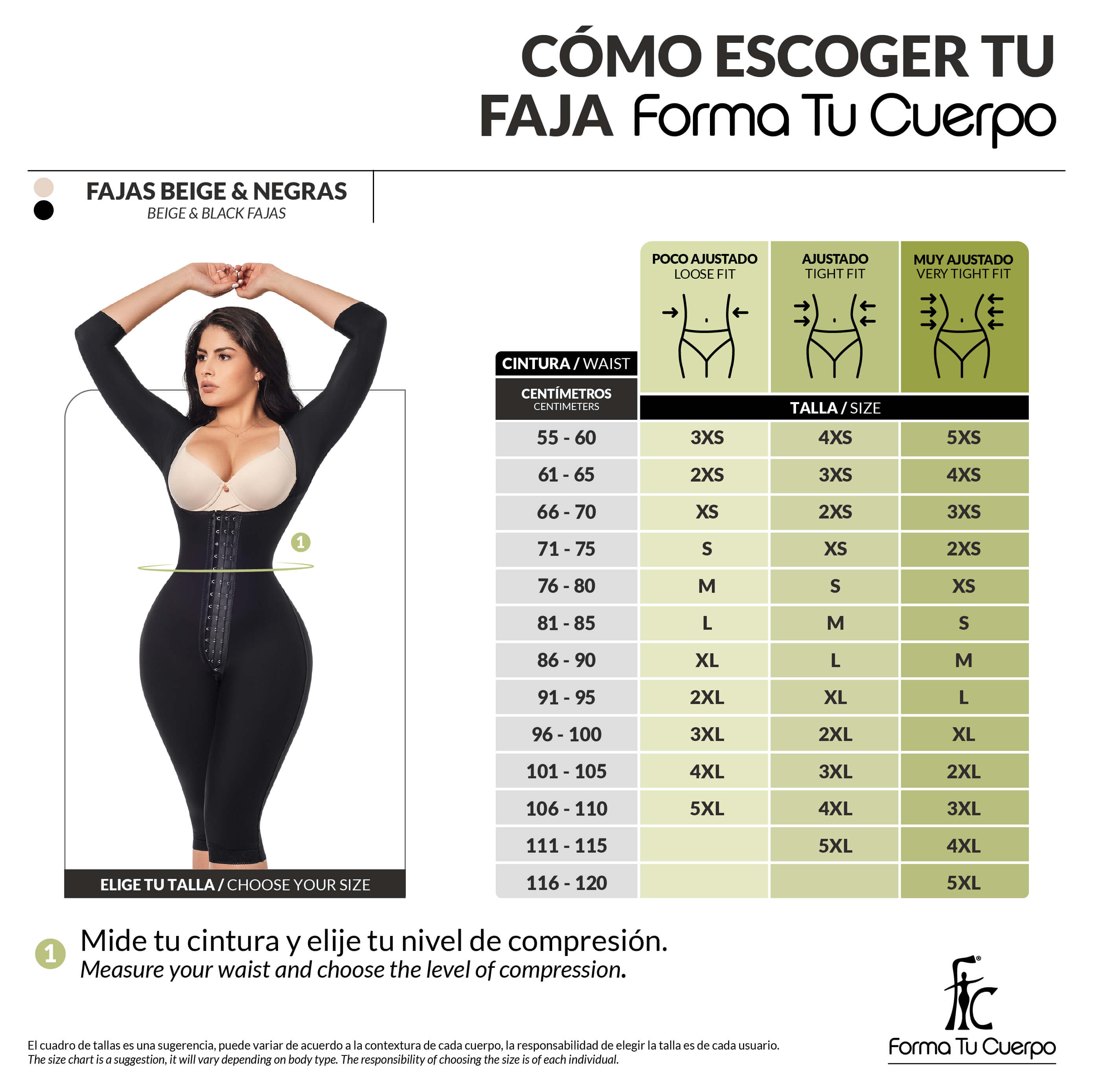 Faja reloj de arena cuerpo completo : Full body sculpting shapewear ( Ref. O-025 / O-225 )