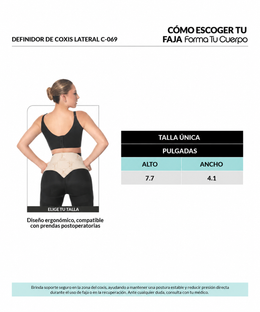 Post-surgical coccyx table (Ref. C-069)