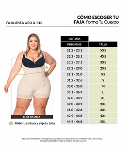 Colombian girdle for abdominal control: tummy control (Ref. O-010 / O-016) 