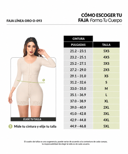 Colombian Waist Trainer &amp; Recovery Shapewear with Bra (Ref. O-093)