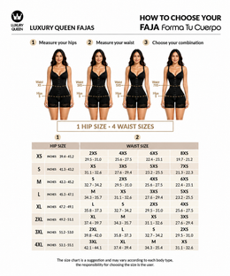 LuxuryQueen BBL post-surgical girdle: Butt lift &amp; tummy control (Luxbbl-293)