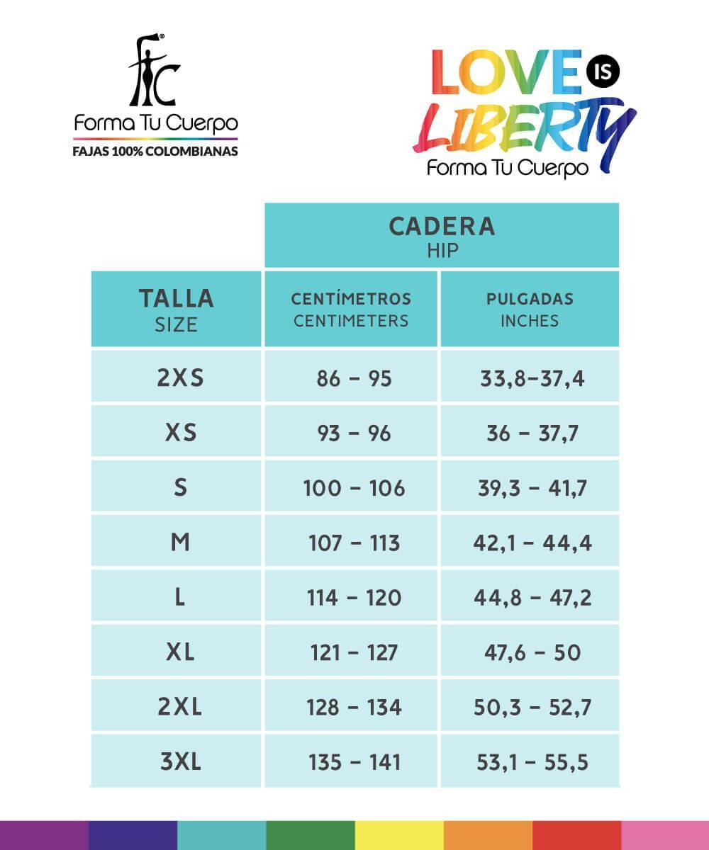 Guía de tallas de este producto