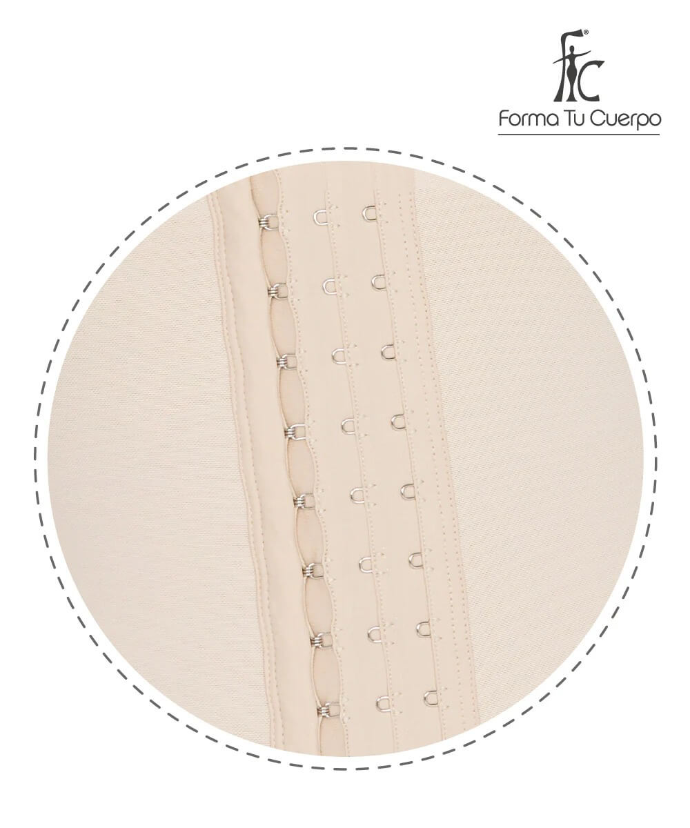 Cinturilla Colombiana con Mangas : Waist Trainer con Posture Control ( Ref. O-062 / O-066)