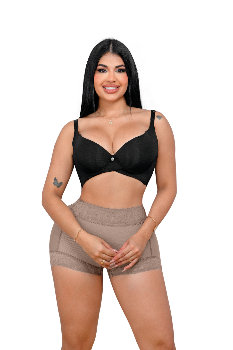 Invisible cheek shorts / cocoa (Ref: P-170)